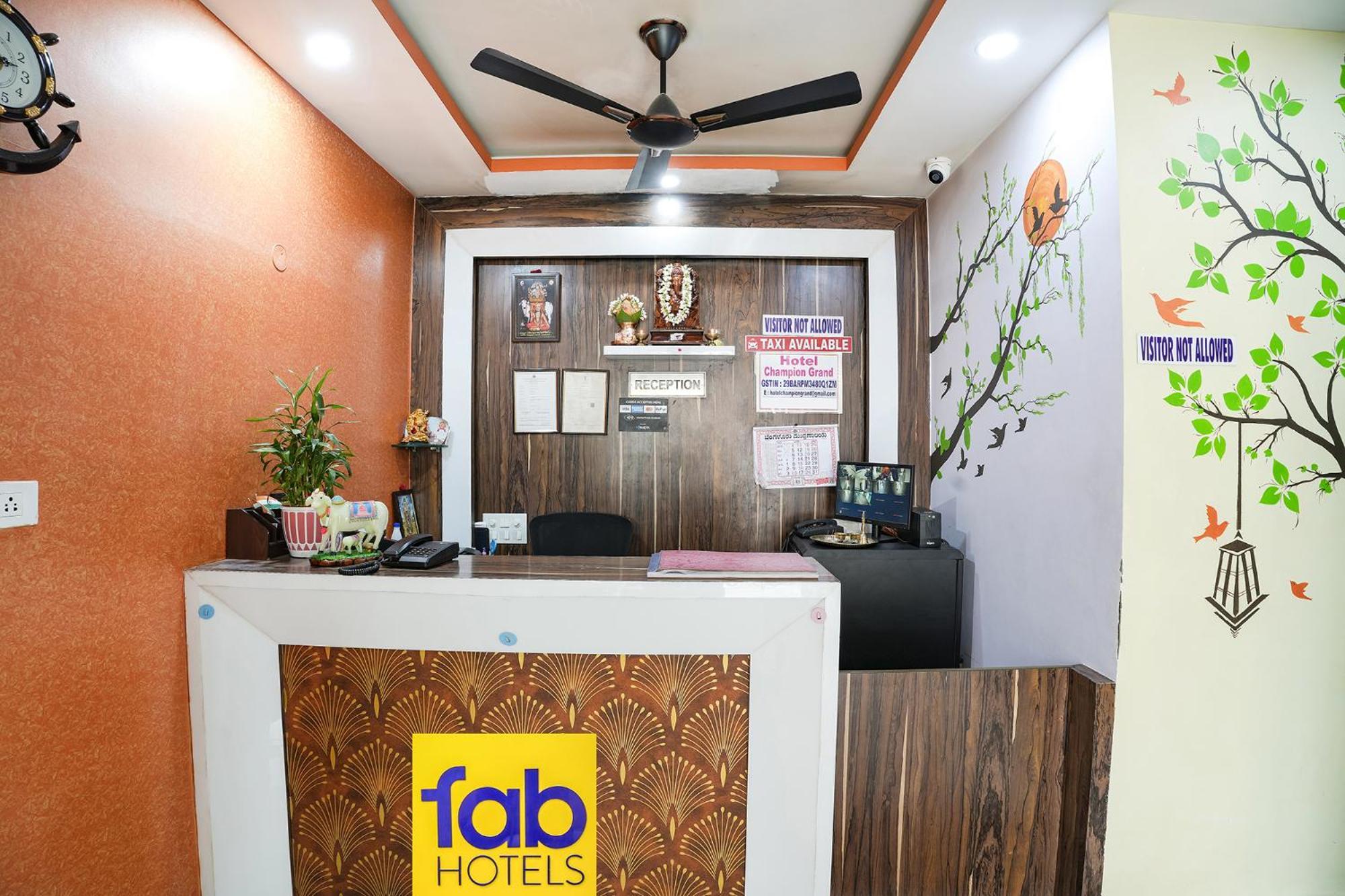Fabhotel Champion Grand - Nr Fortis Hospital, Nagarbhavi Jalahalli Ngoại thất bức ảnh